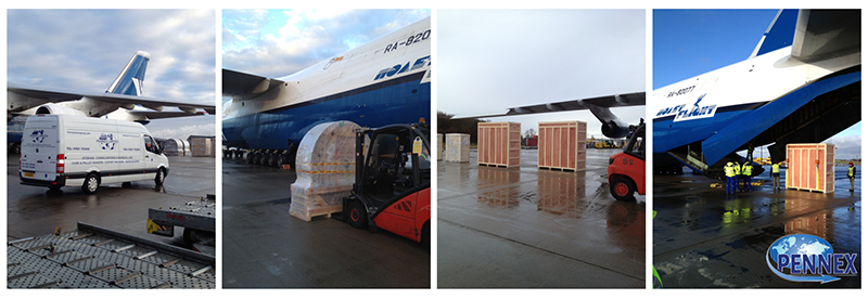 Antonov 124 Export Packing and Load Out