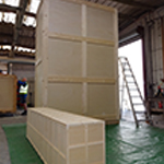 These cases (the largest at 6m high) were made-to-order for major TV company, and were used on a film set promoting the Design Museum in West London.t