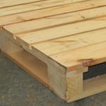 ISPM-15 softwood pallet 4 way entry