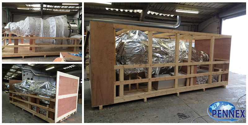 Pennex Large Scale Vacuum Export Packing