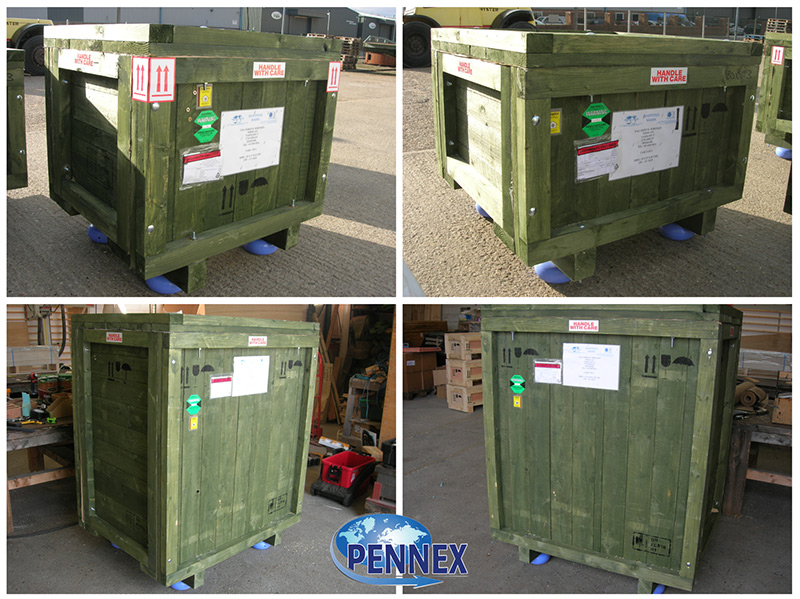 Pennex Ministry of Defence Export Packing Crates and Cases Manufacture