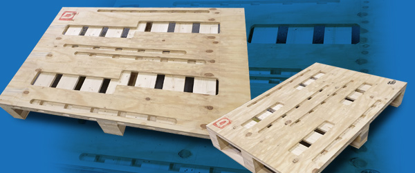 Dynamic profiled wooden pallets custom manufacture by Pennex